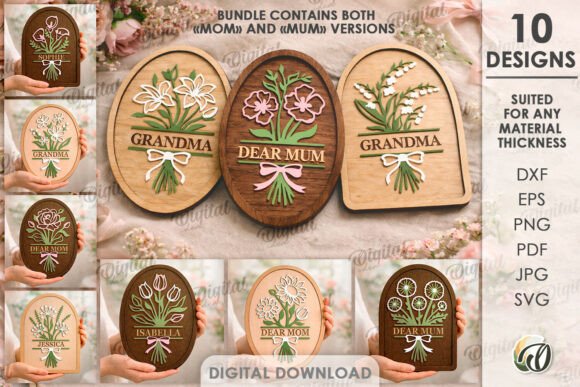 3D Flower Decors Bundle Laser Cut: A Brand Designer’s Review for Mother S Day