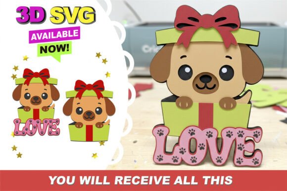 Love Puppy 3D SVG: A Designer’s Review for Dogs
