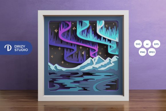 Northern Light 3D Shadow Box Review: A Designer’s Take on This 3D SVG Asset