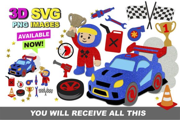 Racing Champions Elements 3D SVG Review