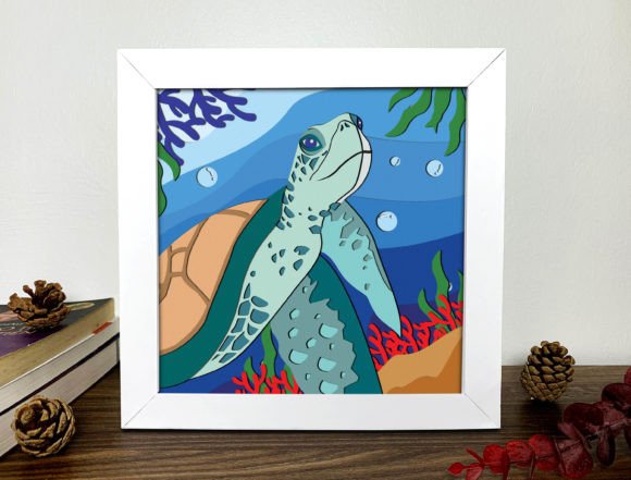 Sea Turtle Shadow Box 3D Svg: A Designer’s Review